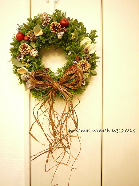 christmas wreath WS 2014 ②_e0312668_1549727.jpg