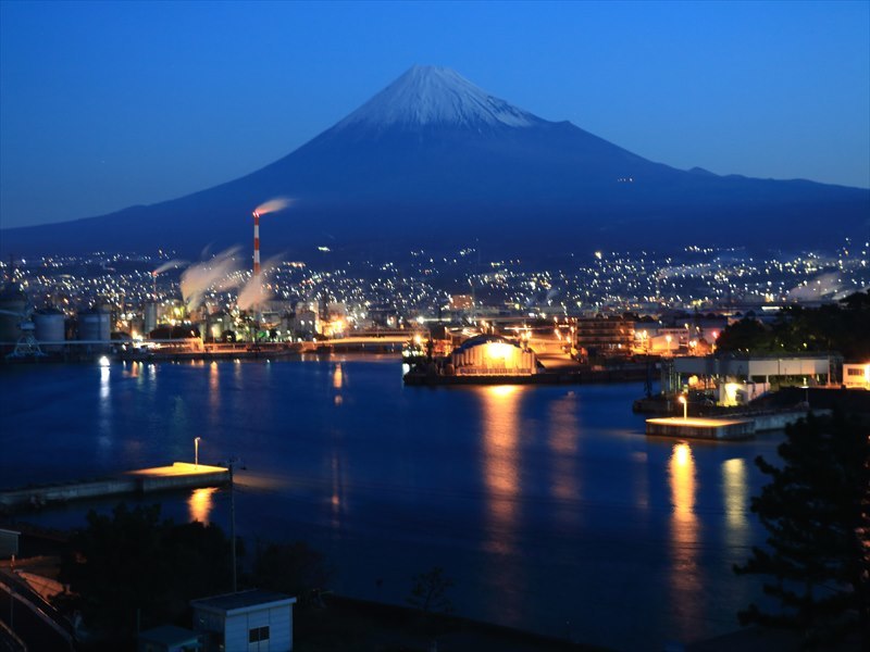 田子の浦港の夜明け_a0188405_22452277.jpg