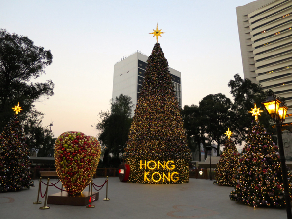 香港のクリスマス＠Statue square♪_d0298808_12265969.jpg