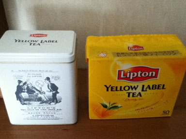 リプトン限定復刻紅茶缶_c0183880_18295234.jpg