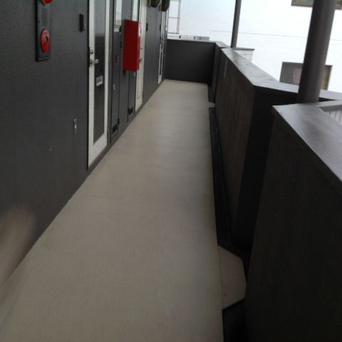 看板・タイル・通路清掃・樹脂ワックス_f0031037_1911684.jpg