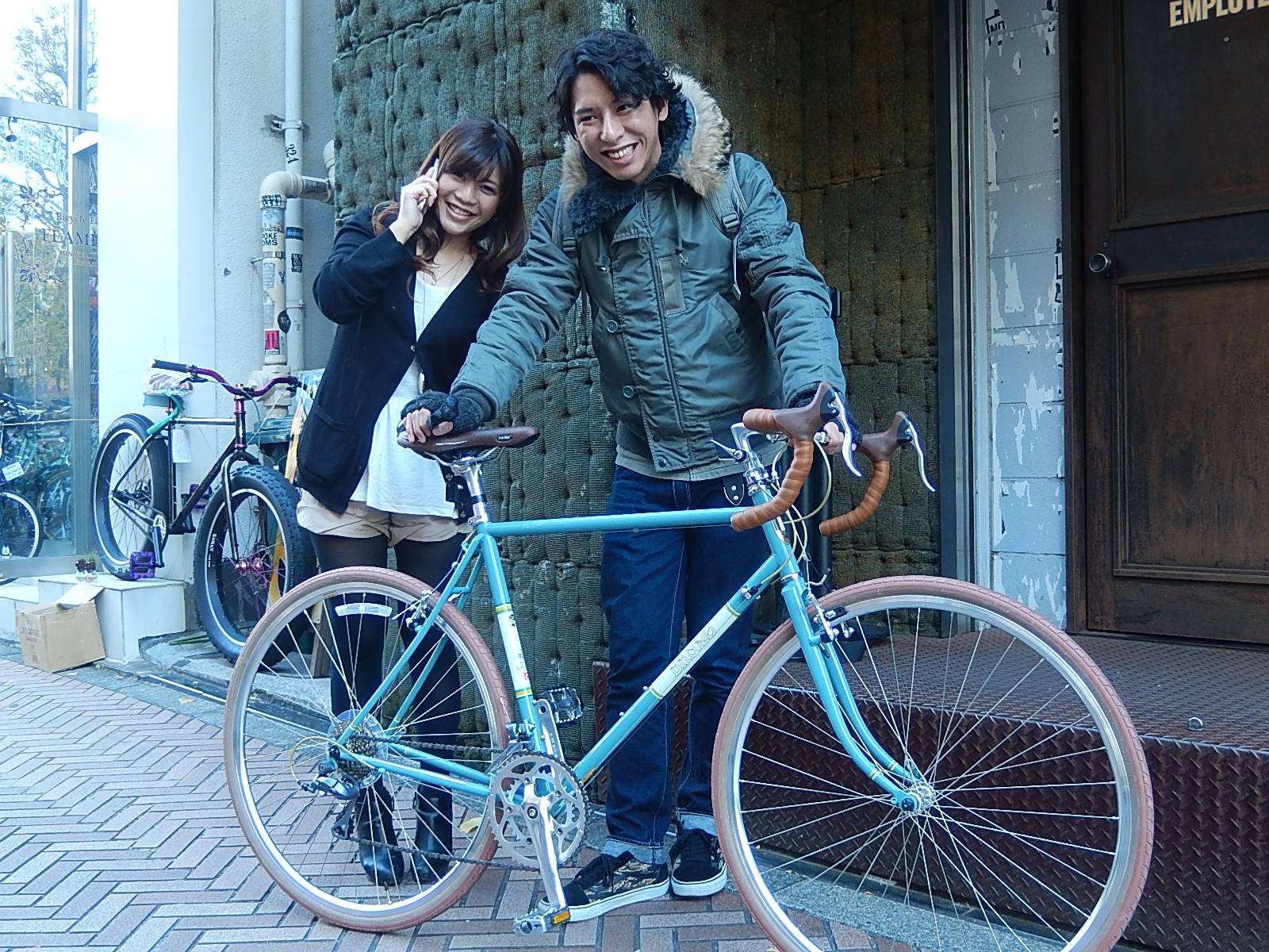 12月22日 渋谷 原宿 の自転車屋 FLAME bike前です_e0188759_15464982.jpg