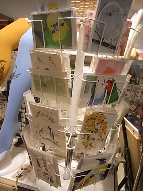 東急ハンズ梅田店インコと鳥の雑貨展にたっぷり新作到着_d0322493_2442291.jpg