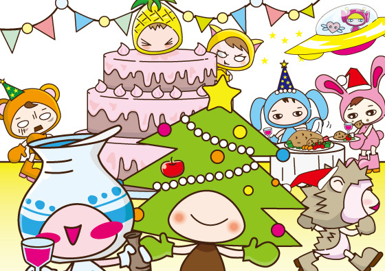 間違い探しきぐるんず クリスマスパーティー編 May Art 間違い探しきぐるんず クリスマスパーティー編 May Art