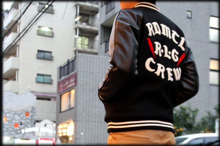 Iron-On Letters “RDMTL R.L.G CREW” 2015 STUDIUM JKT_e0325662_15183539.jpg