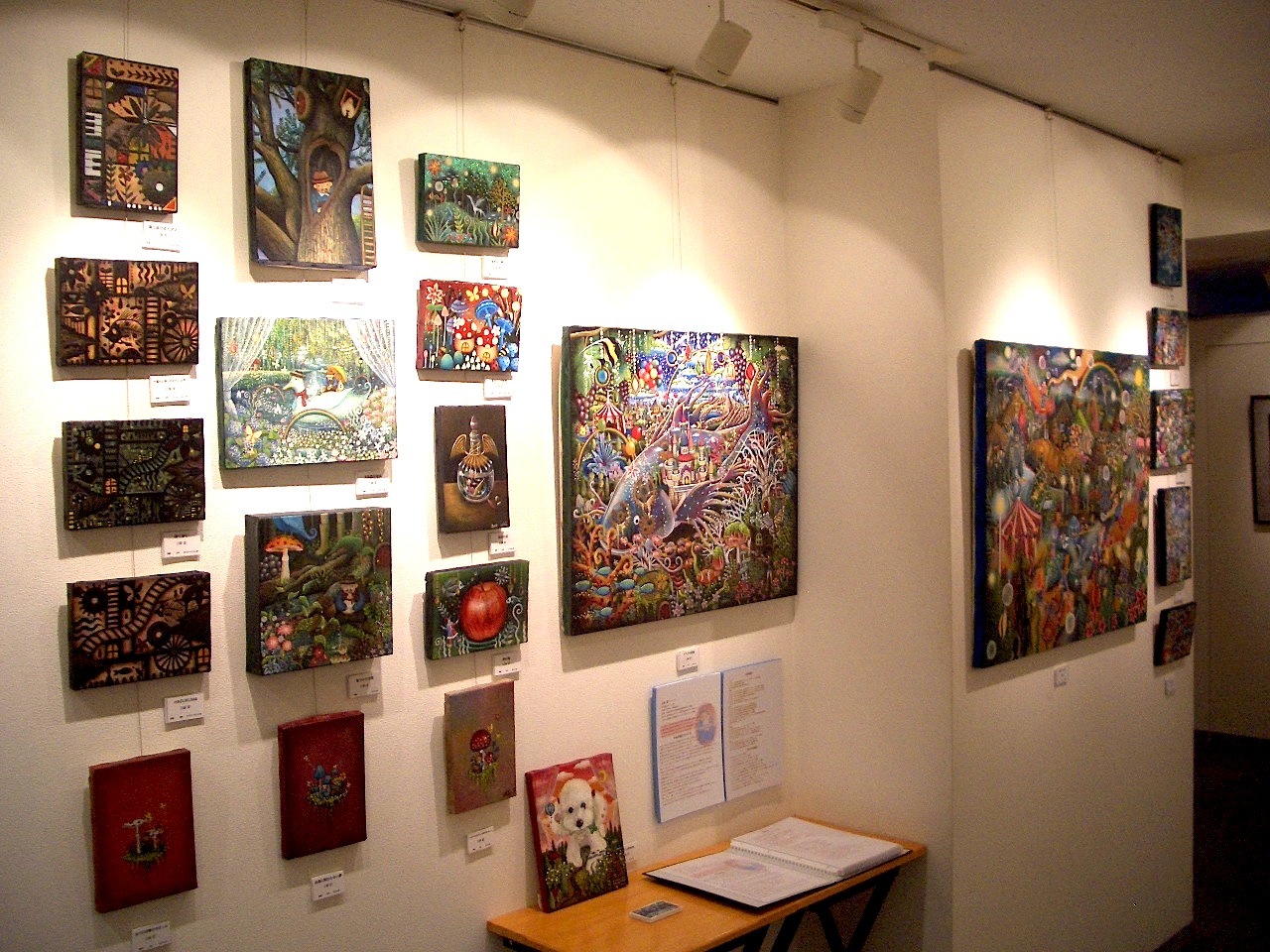 *ミレージャギャラリーにて2014年展終了*_f0351950_14090815.jpg