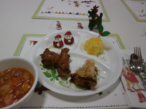 クリスマスディナー_e0274266_184455100.jpg