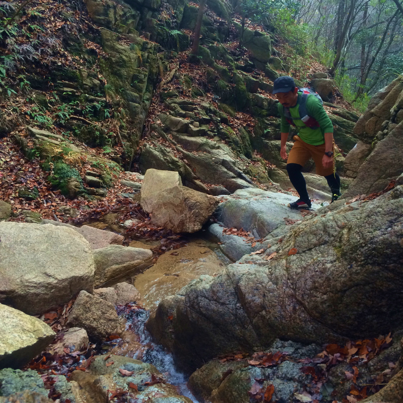 芦屋ロックガーデン Scrambling 2014/12/24_b0220886_19115419.jpg