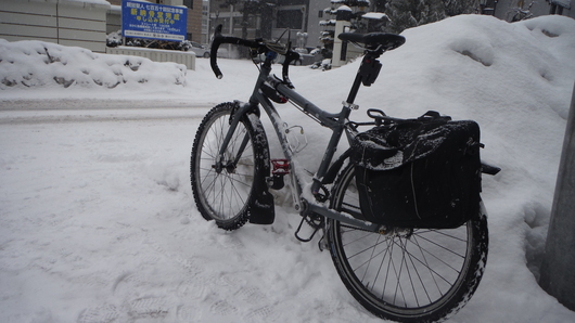 第３の雪道自転車 南風そよぐ