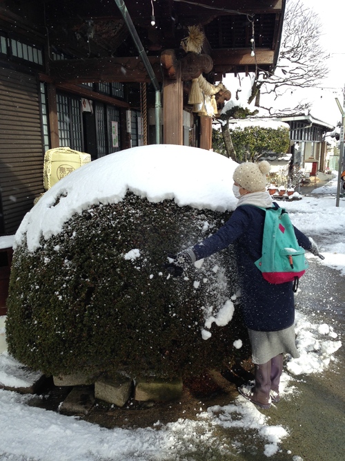 雪の散歩道_e0158970_1945523.jpg