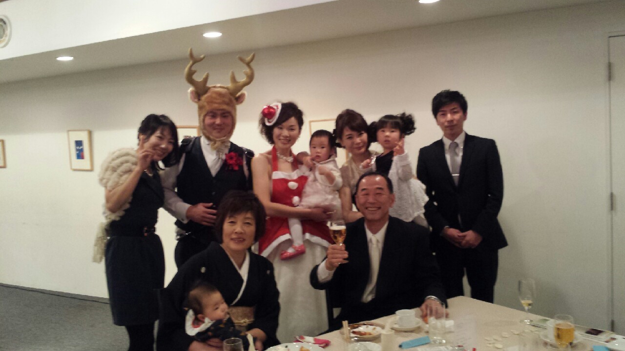 MERRY X\'MAS☆ののはちゃんのウェディング_e0120789_17143680.jpg