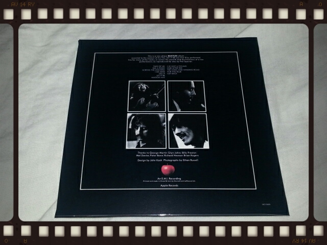 THE BEATLES / LET IT BE 紙ジャケ_b0042308_0380100.jpg