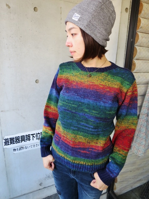 SOGLIA ･･･ Rainbow CRUE SWEATER　By MADE in Nippon_d0152280_464811.jpg