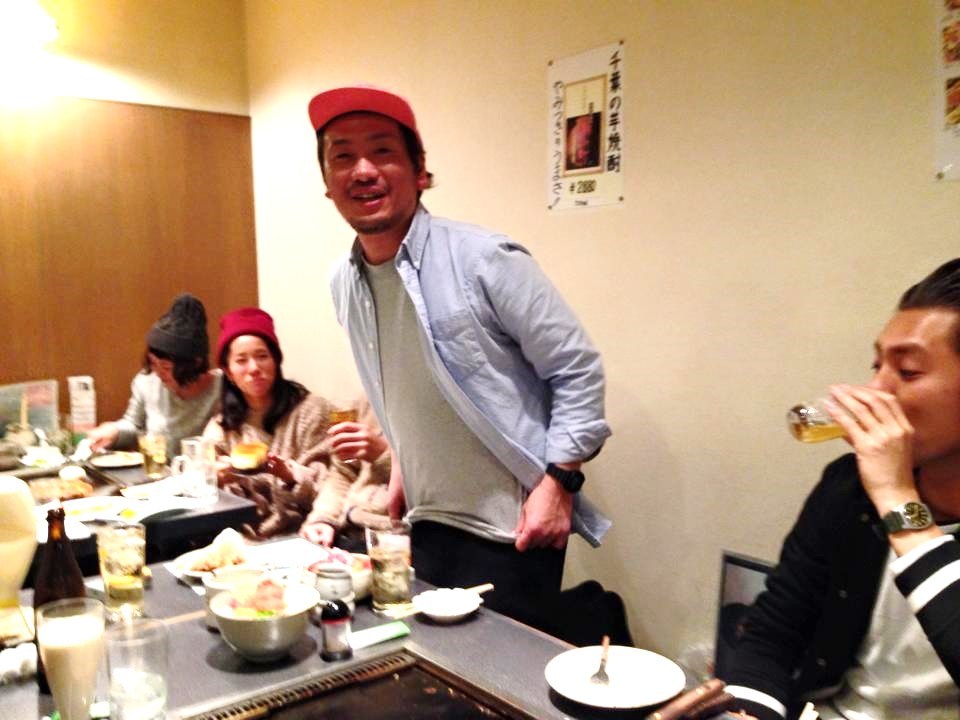 もんじゃ焼き 忘年会_f0180307_17532077.jpg