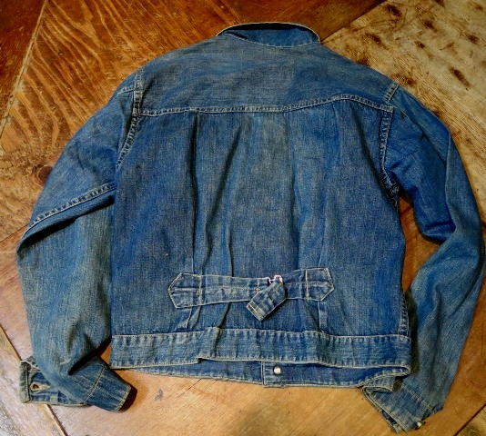 12/２８（日）入荷！50’S～BAYLY　DENIM　JKT　シンチバック付き！_c0144020_1985092.jpg