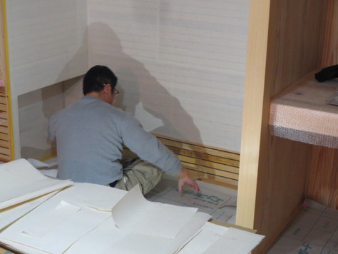 経師仕事 海岸屋ふー通信 経師仕事 海岸屋ふー通信