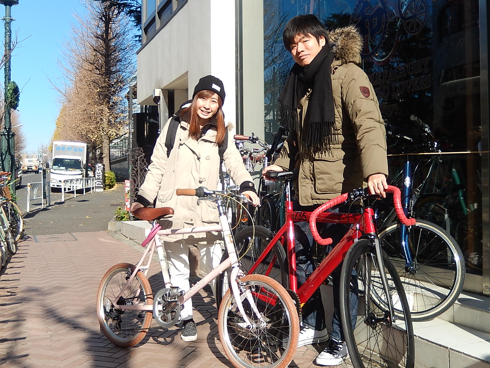 12月27日　渋谷　原宿　の自転車屋　FLAME bike前です_e0188759_13413797.jpg