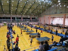 市のスポーツ少年団卓球交流大会に参加_f0045667_17195332.jpg