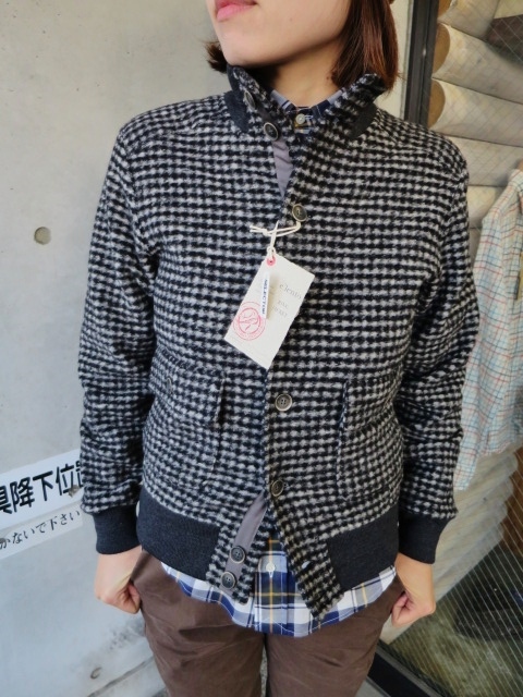 RING JACKET ・・・ Valstar 型 WOOL(CHECK) JACKET!★!_d0152280_17541886.jpg