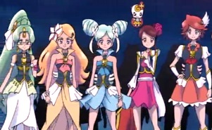 46 ハピネスチャージプリキュア 集結 世界のプリキュア ぼてぼてだいありー