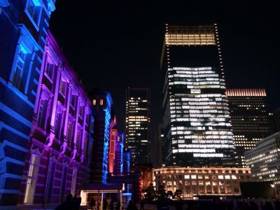 東京駅 & カレッタ汐留 ⭐️イルミネーション_c0151965_1842681.jpg