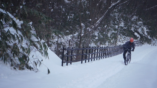 自転車雪中行軍　１ｓｔ_c0237410_19215797.jpg