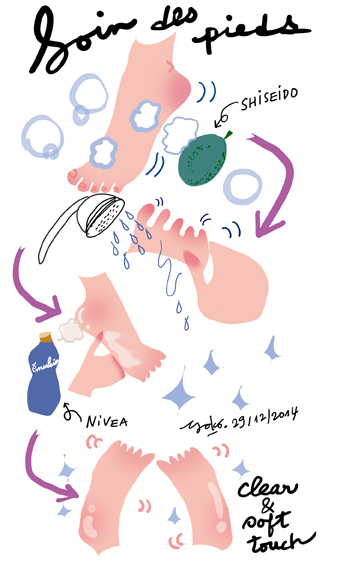せっせと足磨き_e0262430_16170078.jpg