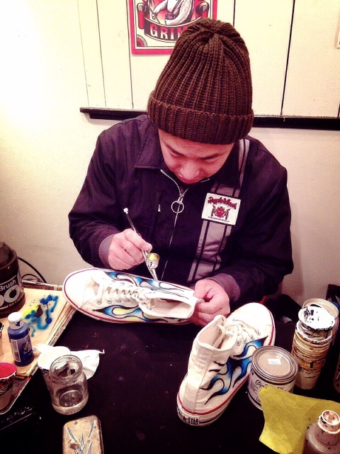 〜\"GRIMB KRAZY PAINTING demonstration\" December〜_d0067332_1384342.jpg