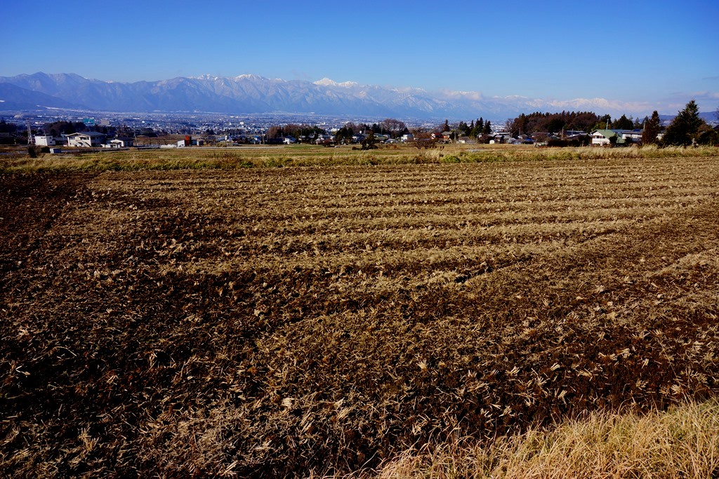  the landscape in winter（長野県松本市　しののめの道より）_e0223456_8204999.jpg