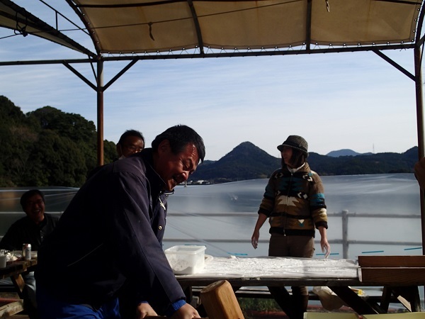 つばきマリーナ(エミークラブ)餅つき会♪_a0077071_14574940.jpg