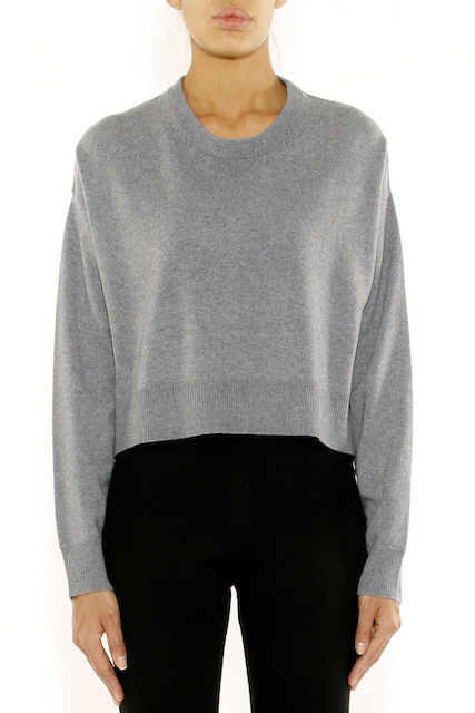 T BY ALEXANDER WANG CASHWOOL KNIT CREWNECK PULLOVER POP ACCENT_f0111683_15280871.jpg