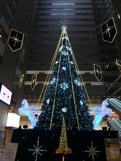 新宿 NSビル クリスマスツリー（2013年）_c0219820_22445631.jpg