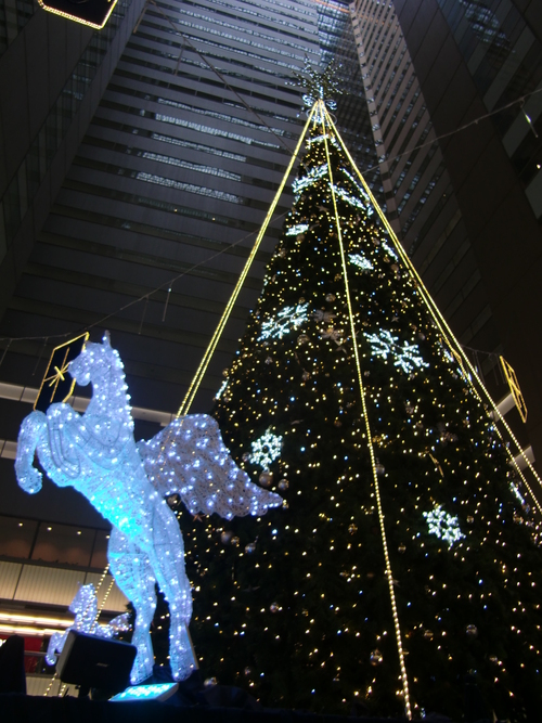 新宿 NSビル クリスマスツリー（2013年）_c0219820_224529.jpg