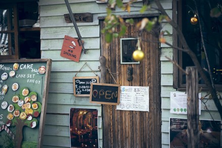 絵本から飛び出てきたようなカフェ、ハティフナット。（at高円寺）_b0302054_5532492.jpg