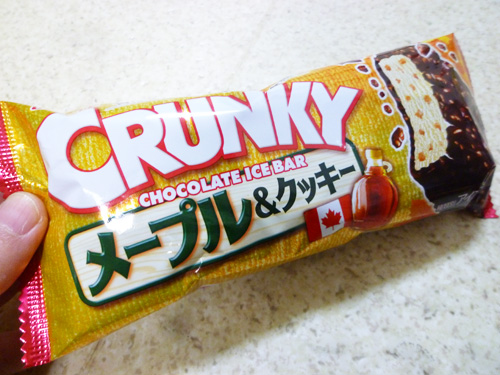 CRUNKY メープル&クッキー@ロッテ_c0152767_173595.jpg