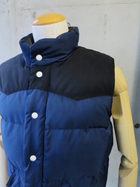 今季の締めのCrescent Down Works ・・・ フル別注DOWN VEST!★!_d0152280_2225297.jpg