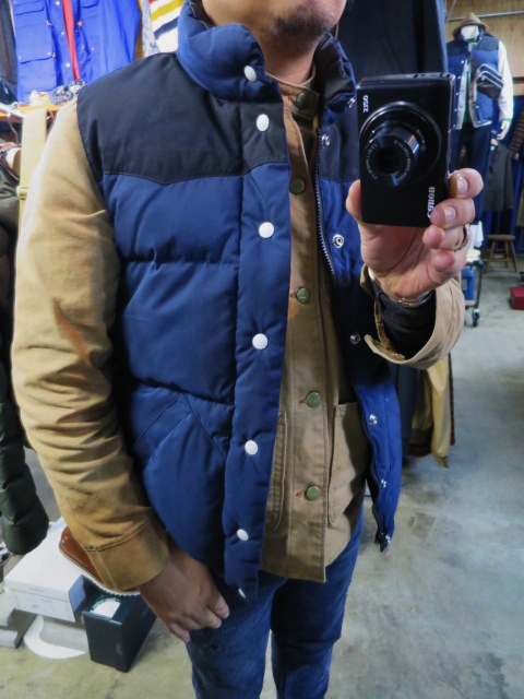 今季の締めのCrescent Down Works ・・・ フル別注DOWN VEST!★!_d0152280_2285697.jpg