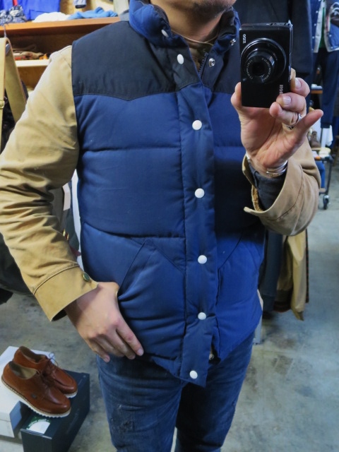 今季の締めのCrescent Down Works ・・・ フル別注DOWN VEST!★!_d0152280_229299.jpg