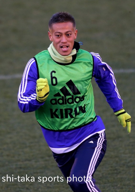 日本代表 本田圭佑 Shi Taka Sports Photo