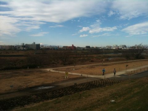 多摩川(多摩川台公園〜多摩川親水公園)(1月2日)_e0213636_23261572.jpg