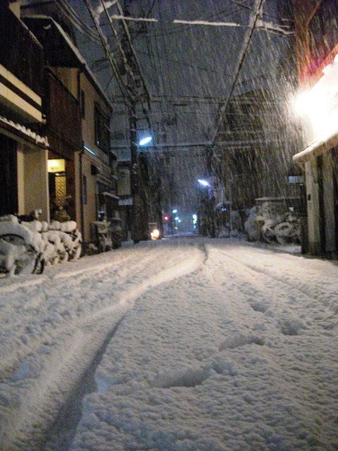 雪中行軍 初音湯_e0230141_8353312.jpg
