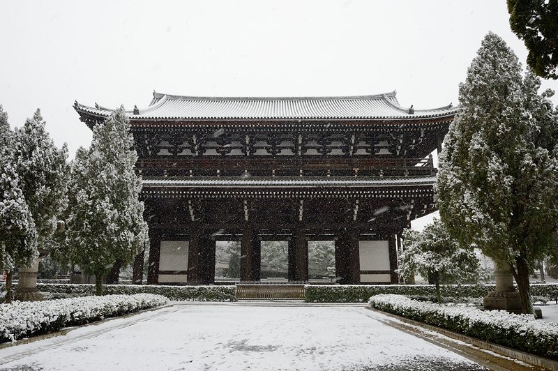 元旦雪景色!＠東福寺_f0032011_16402138.jpg