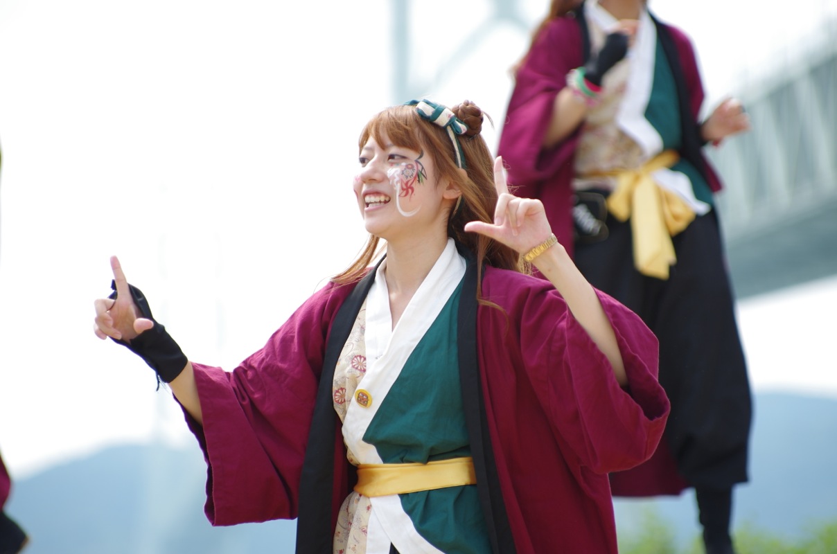 神戸よさこい２０１４その１８（岡山うらじゃ連 楽鬼）_a0009554_17391388.jpg