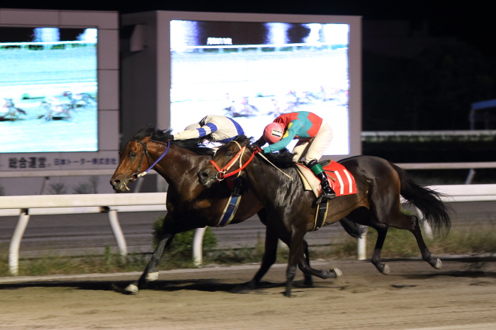 嬉勝則騎手、地方競馬通算2100勝達成～_a0077663_1144718.jpg