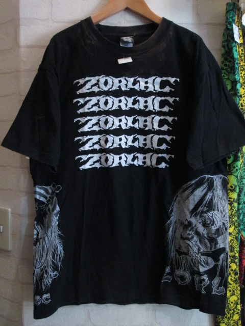 ZORLAC (ゾーラック) Tシャツ : 高円寺・古着屋・マッド ZORLAC (ゾーラック) Tシャツ : 高円寺・古着屋・マッド
