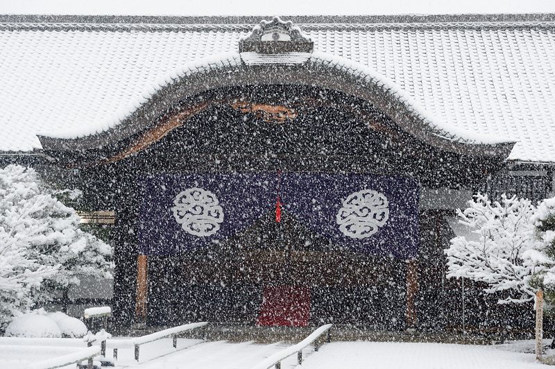 元旦雪景色!@東寺 其の一_f0032011_18242273.jpg