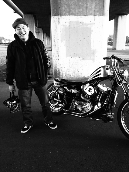 庄司 秀行 & Harley-Davidson XLH883(2014 1214)_f0203027_174304.jpg