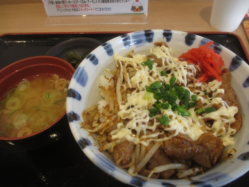 「嵐山ＰＡ」で嵐山モツ丼♪_c0169330_9534529.jpg