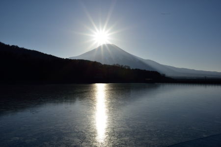 2015年1月5日　忍野村　ダイヤモンド富士_c0314839_10323656.jpg