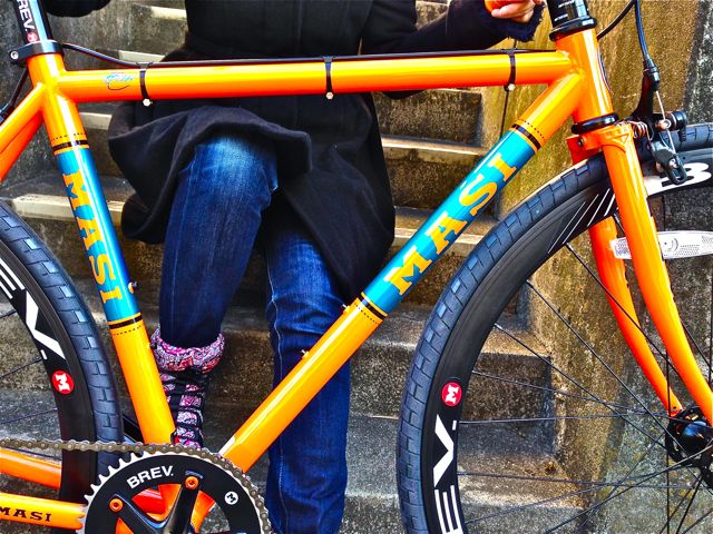 2015 MASI FIXED RISER マジィ ピスト クロモリ おしゃれ 女子 2015 MASI FIXED RISER マジィ ピスト クロモリ おしゃれ 女子